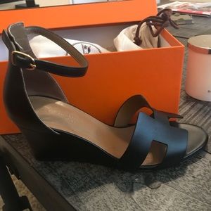 Hermès wedges size 38